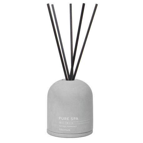 Blomus Room Diffuser: Sandalwood Myrrh Scent in Light Grey Container 100ml