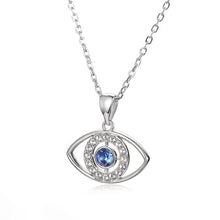 Load image into Gallery viewer, Crystalize 925 Sterling Silver Evil Eye Set with Swarovski Crystals
