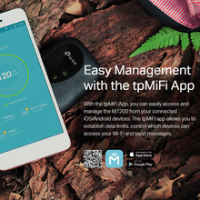 Load image into Gallery viewer, TP-Link On-The-Go 4G LTE Mobile Wireless WiFi &amp; Pocket Hotspot M7200
