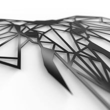 Load image into Gallery viewer, Geometric Elephant Metal Wall Art Home D cor - 70x71cm By Unexpected Worx
