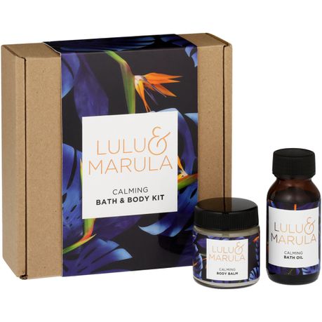 Lulu & Marula Bath & Body Kit Calming 1ea Buy Online in Zimbabwe thedailysale.shop