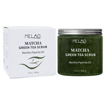 Load image into Gallery viewer, MELAO Organic Matcha Green Tea Face &amp; Body Scrub Bundle

