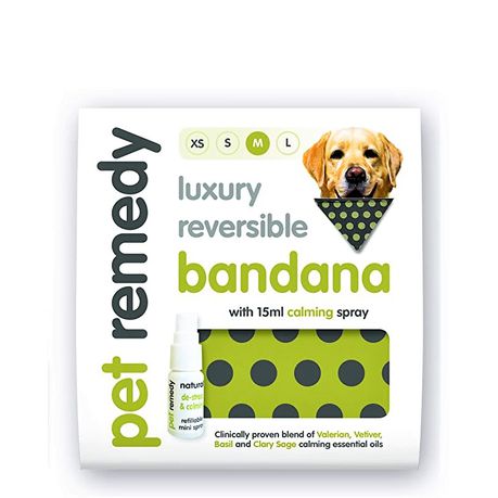 Pet Remedy Bandana with 15ml Calming Spray for Medium Dogs Buy Online in Zimbabwe thedailysale.shop