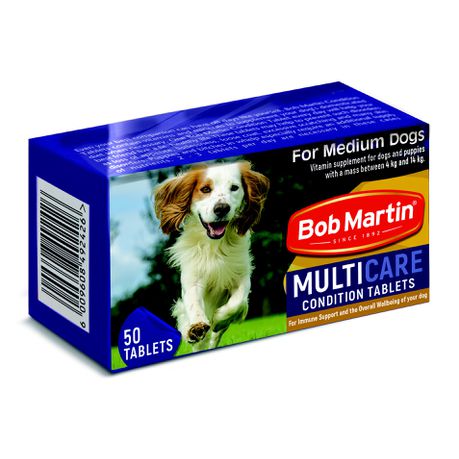 Bob Martin - Conditioning Tablets - Medium Dogs - 50's Buy Online in Zimbabwe thedailysale.shop