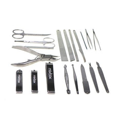 Load image into Gallery viewer, 19 In 1 Stainless Steel Beauty Nail Clipper Set Nail Pedicure Set
