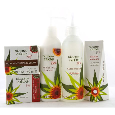 Alcare Aloe Skincare Pack - Dry & Mature Buy Online in Zimbabwe thedailysale.shop