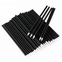 Load image into Gallery viewer, Disposable Eyeliner Brushes Black And White For Makeup Application
