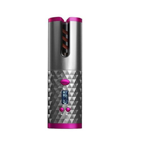 Automatic Hair Curler Portable Usb Wireless Curling LED Display