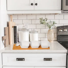 Load image into Gallery viewer, Set of 3 Appetizer Bowls With Serving Wood Board Platter-Butterfly Design
