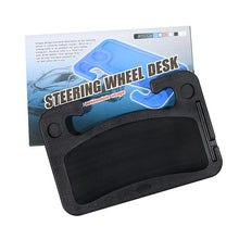 Load image into Gallery viewer, Car steering wheel work desk lunch tray multifunctional

