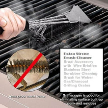 Load image into Gallery viewer, Braai Grill Brush and Scraper - Heavy Duty Premium Quality
