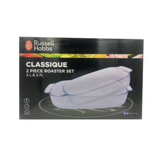 Load image into Gallery viewer, Russell Hobbs Classique 2 Piece Roasters 2L &amp; 3.7L

