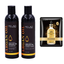 Load image into Gallery viewer, MELAO Argan Oil Hair Care Shampoo &amp; Conditioner 237ml - Bundle
