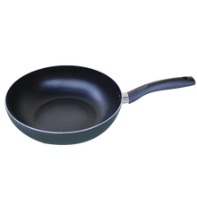 Load image into Gallery viewer, 28cm Thermal Induction Non-Stick Wok / Stir-fry Pan - Gloss Black
