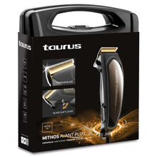 Load image into Gallery viewer, Taurus Hair Clipper 16 Piece Set Black 6W Mithos Avant Plus
