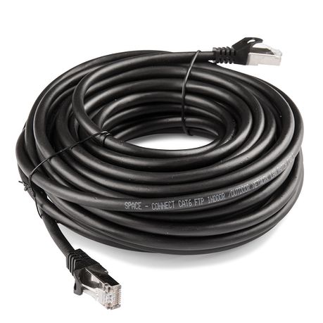 Space TV 10m CAT6 Network Patch Cable - Shielded, UV Protected Buy Online in Zimbabwe thedailysale.shop