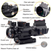 Load image into Gallery viewer, Compact Tactical 4x32 Rifle Scope
