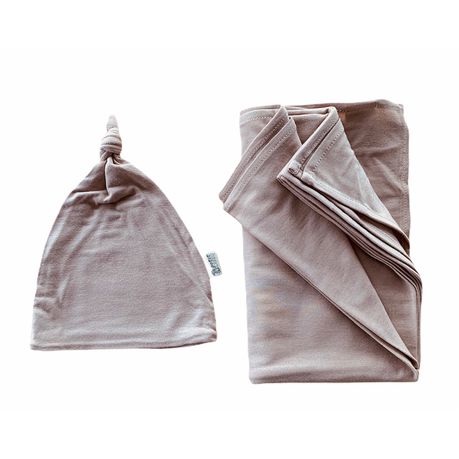 Petit Bunny- Swaddle Blanket & Top Knot Beanie Buy Online in Zimbabwe thedailysale.shop