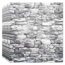 Load image into Gallery viewer, 4 sheets 3D Self-Adhesive Waterproof P.E Foam Wallpaper Panels- FC25
