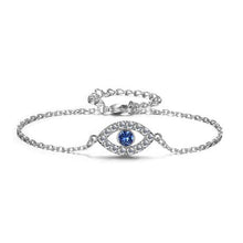 Load image into Gallery viewer, Crystalize 925 Sterling Silver Evil Eye Set with Swarovski Crystals
