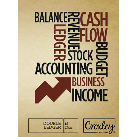 Croxley JD165 72 Page Double Ledger Bookkeeping Journal (Pack of 10) Buy Online in Zimbabwe thedailysale.shop