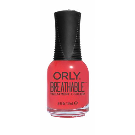 Orly Breathable Treatment + Colour Beauty Essential 18ml Buy Online in Zimbabwe thedailysale.shop