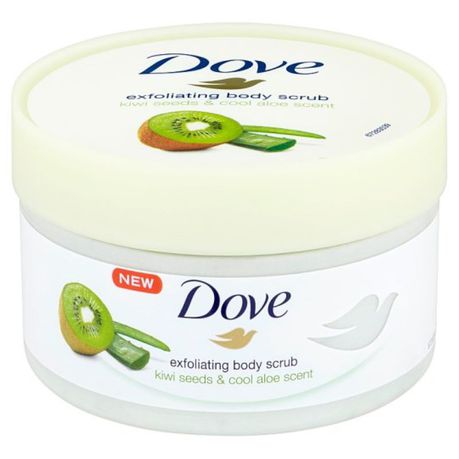 Dove Exfoliating Body Scrub Kiwi/Cool Aloe (Parallel Import) Buy Online in Zimbabwe thedailysale.shop