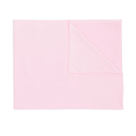 George & Mason Baby - Receiving Blanket 2 Pack - Pink and White - 75 x 90cm Buy Online in Zimbabwe thedailysale.shop