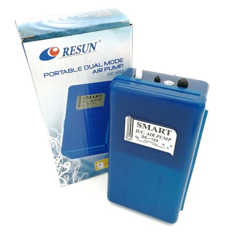 RESUN DC-120 Portable Battery Powered Air Pump 120 L/H Buy Online in Zimbabwe thedailysale.shop