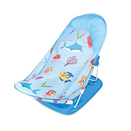 Foldable Deluxe Baby Bather with Padded Head - Blue Buy Online in Zimbabwe thedailysale.shop