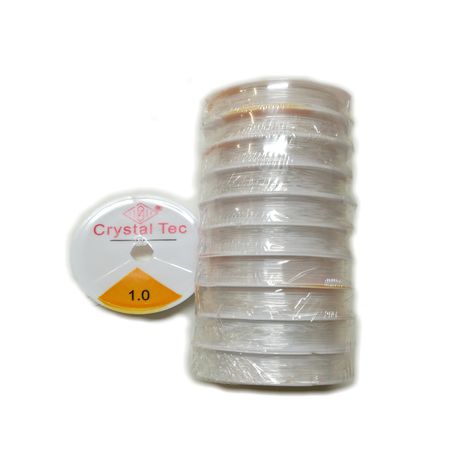 BEAD COOL - Beading Thread - Transparent Elastic 1.0mm thickness - 45meters Buy Online in Zimbabwe thedailysale.shop