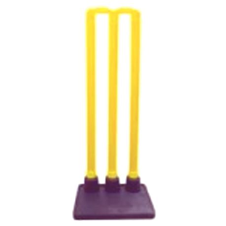 Disa Sports - Set of Plastic Wickets for indoor/outdoor on a heavy base Buy Online in Zimbabwe thedailysale.shop