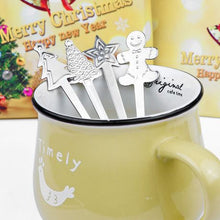Load image into Gallery viewer, Floxi Set Of 4 Christmas Themed Spoons
