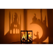 Load image into Gallery viewer, Candle Holder Mosque Shadow Lantern
