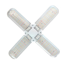Load image into Gallery viewer, 50 Watt 4 Leaves Foldable Full Spectrum LED Grow Light Bulb
