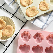 Load image into Gallery viewer, iKids 9 Footprint Baby Food DIY Silicone Mold for Chocolate, Candy, Gummy
