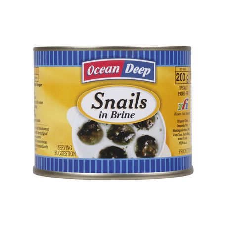 Ocean Deep Snails in Brine 200g Buy Online in Zimbabwe thedailysale.shop