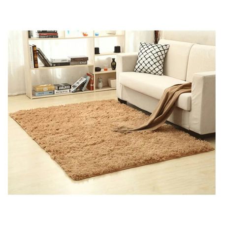 Light Brown Shaggy Rug\Carpet Buy Online in Zimbabwe thedailysale.shop