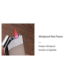 Load image into Gallery viewer, Ultra Broad Brushed Silver Lighter
