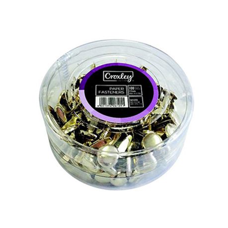 Croxley Paper Fasteners 31mm (Pack of 100) Buy Online in Zimbabwe thedailysale.shop