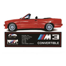 Load image into Gallery viewer, BMW E30 M3 Convertible Limited Edition - A2 Artistic impression
