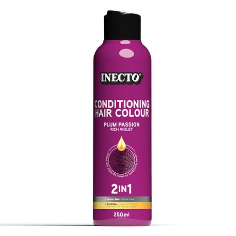 Inecto - Plum Passion - 2In1 Colour Conditioner 250ml Buy Online in Zimbabwe thedailysale.shop