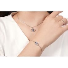 Load image into Gallery viewer, Crystalize 925 Sterling Silver Evil Eye Set with Swarovski Crystals
