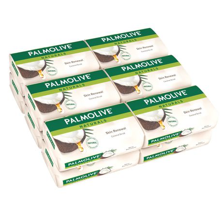 Palmolive Coconut Scrub Bar Soap, Bulk Offer - 12 X 150g Buy Online in Zimbabwe thedailysale.shop