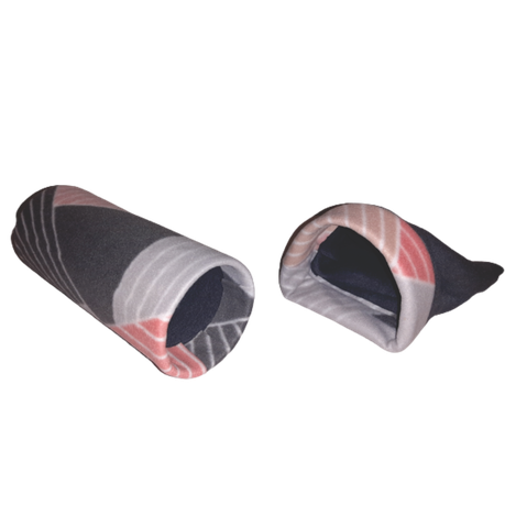 Peach and Grey Fleece Tunnel Set Buy Online in Zimbabwe thedailysale.shop