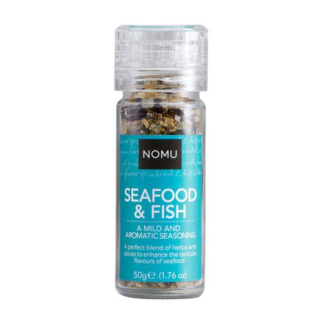 NOMU Seafood & Fish Seasoning Grinder 60g Buy Online in Zimbabwe thedailysale.shop