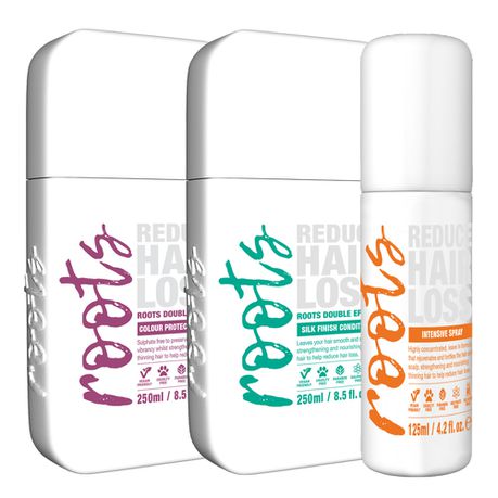 ROOTS 3 Step Hair Health & Growth Pack - Colour Protect