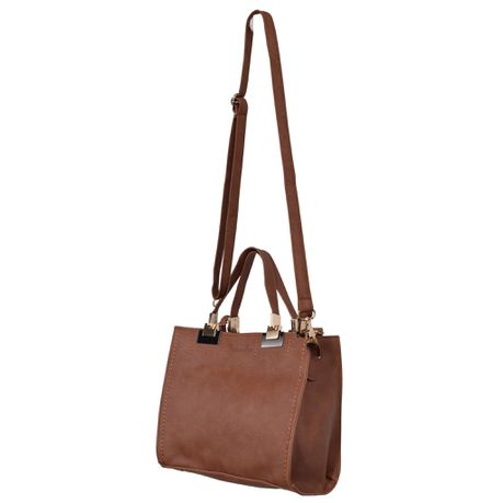 Urban Muse Envy Tote - Tan Buy Online in Zimbabwe thedailysale.shop