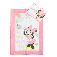 Load image into Gallery viewer, Minnie Mouse - Baby Camp Cot Comforter Set
