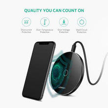 Load image into Gallery viewer, UGreen USB 10W QI Wireless Charger-BK
